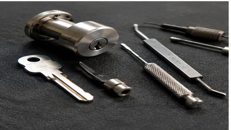 Editorial image of secure entry hardware for broken key extraction guidance in Atherton