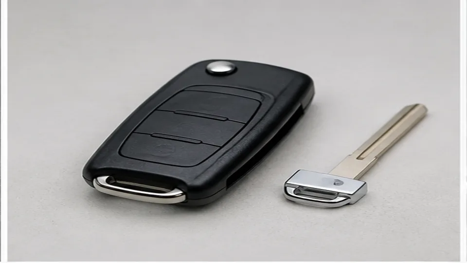 Editorial image of vehicle key and lock details for car key fob replacement planning in Atherton
