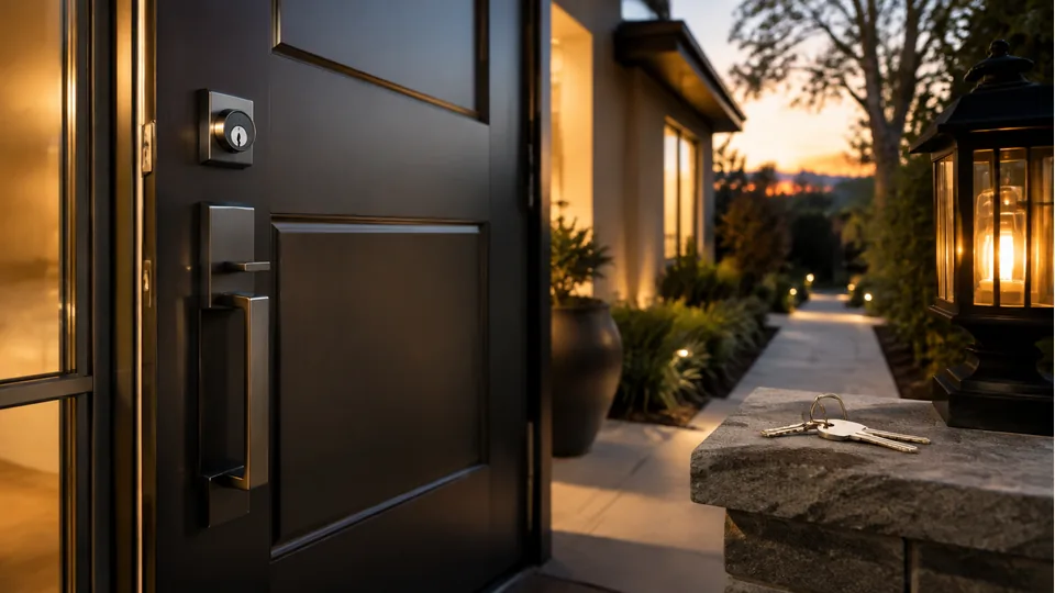 Editorial image of Atherton locksmith service planning for emergency locksmith